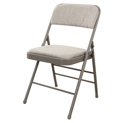 Hotel Jardim Outdoor Empilhável Tecido dobrável Matt Cadeira de jantar para funções ao ar livre
