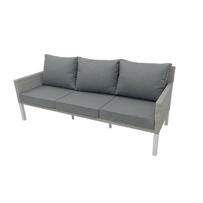 Modern Style 4 peças de móveis de rotão para o exterior Lounge Set com L193xW71xH77cm Sofá Tamanho