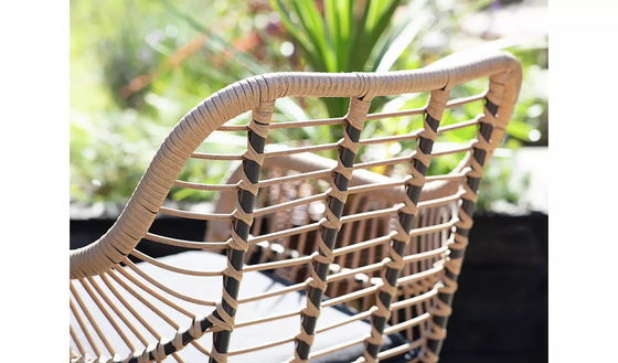 Transforme o seu jardim com o AJUNION 4 Piece All Weather Wicker Outdoor Furniture Set