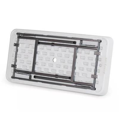 Tabela dobrável portátil para festa Hotel Camping Square HDPE Plástico Metal Frio Frio