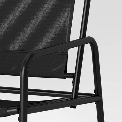 AJUNION 3pc Metal Patio Bistro Set perfeito para sofá de jardim e móveis de varanda