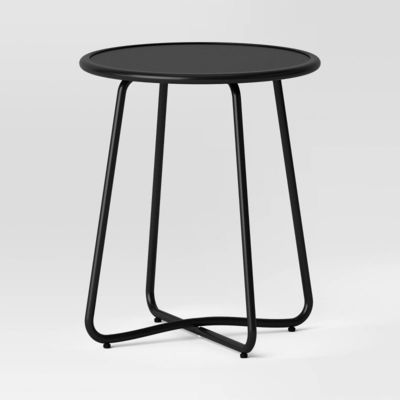 AJUNION 3pc Metal Patio Bistro Set perfeito para sofá de jardim e móveis de varanda