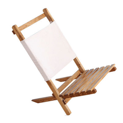 Embalagem de correio Y jardim de campismo ao ar livre empilhável Folding Beech cadeira de praia de piquenique de madeira