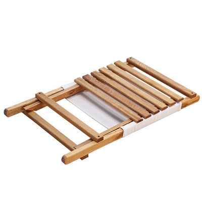 Embalagem de correio Y jardim de campismo ao ar livre empilhável Folding Beech cadeira de praia de piquenique de madeira