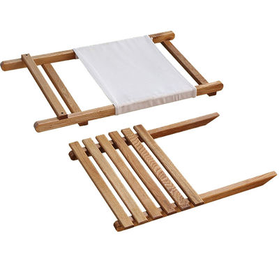 Embalagem de correio Y jardim de campismo ao ar livre empilhável Folding Beech cadeira de praia de piquenique de madeira