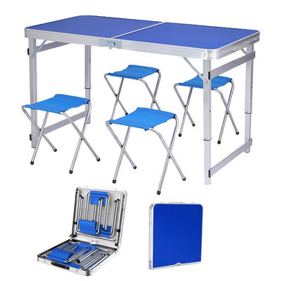 Moderno Design Dobragem Portable Mesa e Cadeira Conjunto para churrasco Praia Picnic Camping