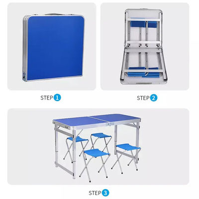 Moderno Design Dobragem Portable Mesa e Cadeira Conjunto para churrasco Praia Picnic Camping