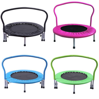 Casa Interior Exterior Portátil Posibilidade Crianças Cama de Salto 4FT Tamanho do Quadro com Mão