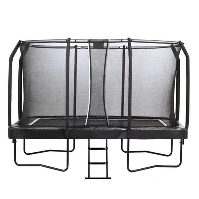 Unisex Parque de jardim ao ar livre Fitness Cama elástica Retangular Trampolim com rede de segurança