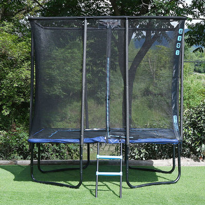 Unisex Parque de jardim ao ar livre Fitness Cama elástica Retangular Trampolim com rede de segurança