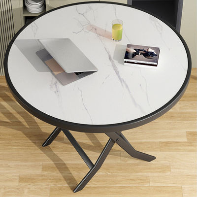 Mesa de jantar de café dobrável de ferro metálico para acampamento ao ar livre Café Balcão Jardim Patio