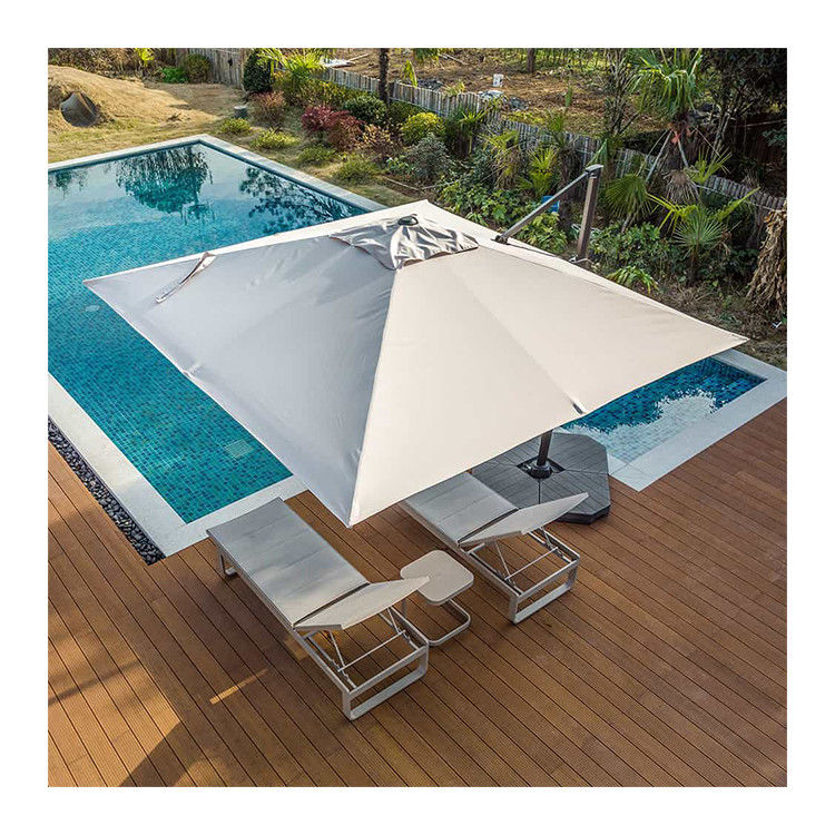 Moderno Design Estilo 1-Tier Cantilever guarda-chuva para jardim sombra solar e proteção