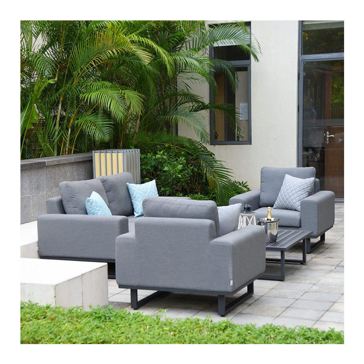 Elevar o seu jardim com AJUNION todo o tempo Tecido Mobiliário exterior Sofá Lounge Set
