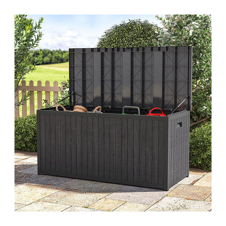 Caixa de armazenamento exterior resistente às intempéries para carga de jardim > 10 kg, largura > 56 x altura > 125 x altura > 61,5 cm