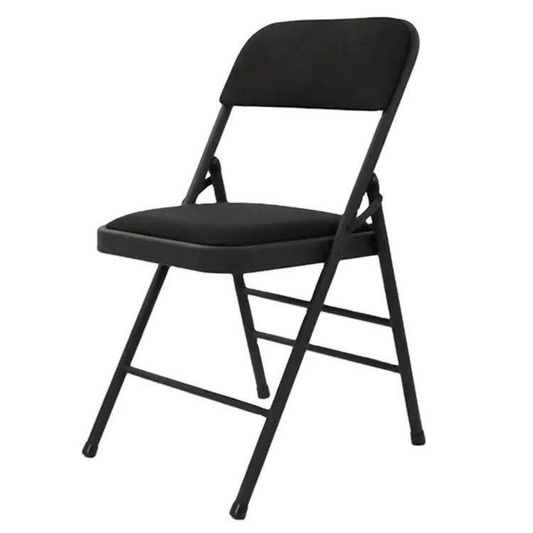 Cadeira de jantar de couro PU de parque empilhável para eventos em estilo de design moderno